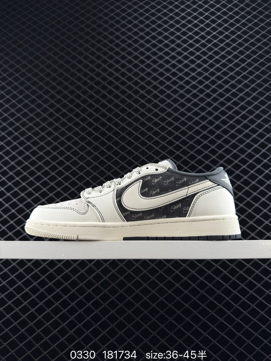 fragment design x Travis Scott x Nike Air Jordan 1 Low OG SP”Black/Green Toe“